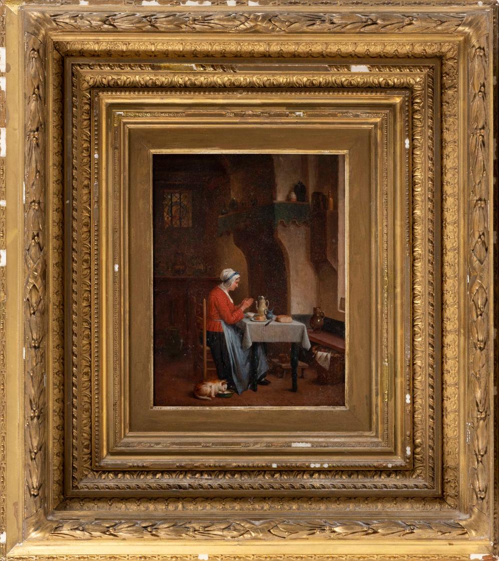 DUTCH SCHOOL (CIRCA 1875), INTERIOR
