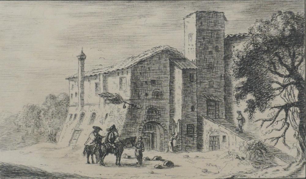 DUTCH SCHOOL, FIGURES ON