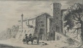 DUTCH SCHOOL, FIGURES ON HORSE