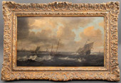 DUTCH SCHOOL MARINE SEASCAPE O
