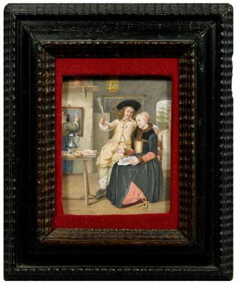 Dutch School miniature