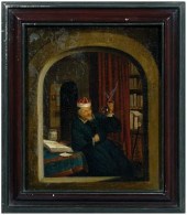 Dutch School painting, chemist
