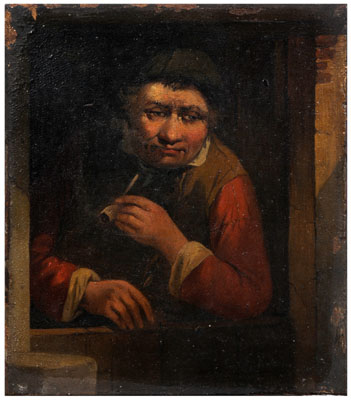 Dutch School painting, gentleman