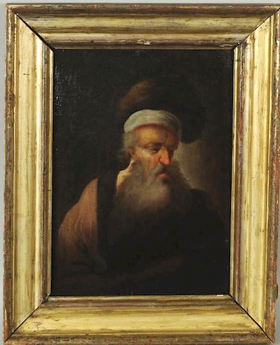 DUTCH SCHOOL PORTRAIT OF AN ELDERLY