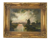 DUTCH SCHOOL RIVER SIGNED LAND