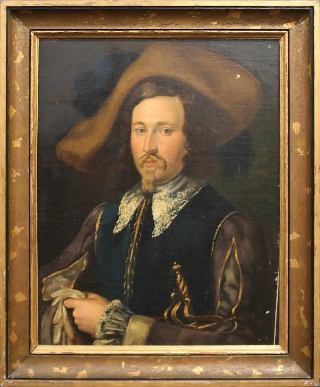 Dutch School type oil on canvas,