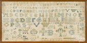 DUTCH SILK ON LINEN NEEDLEWORK