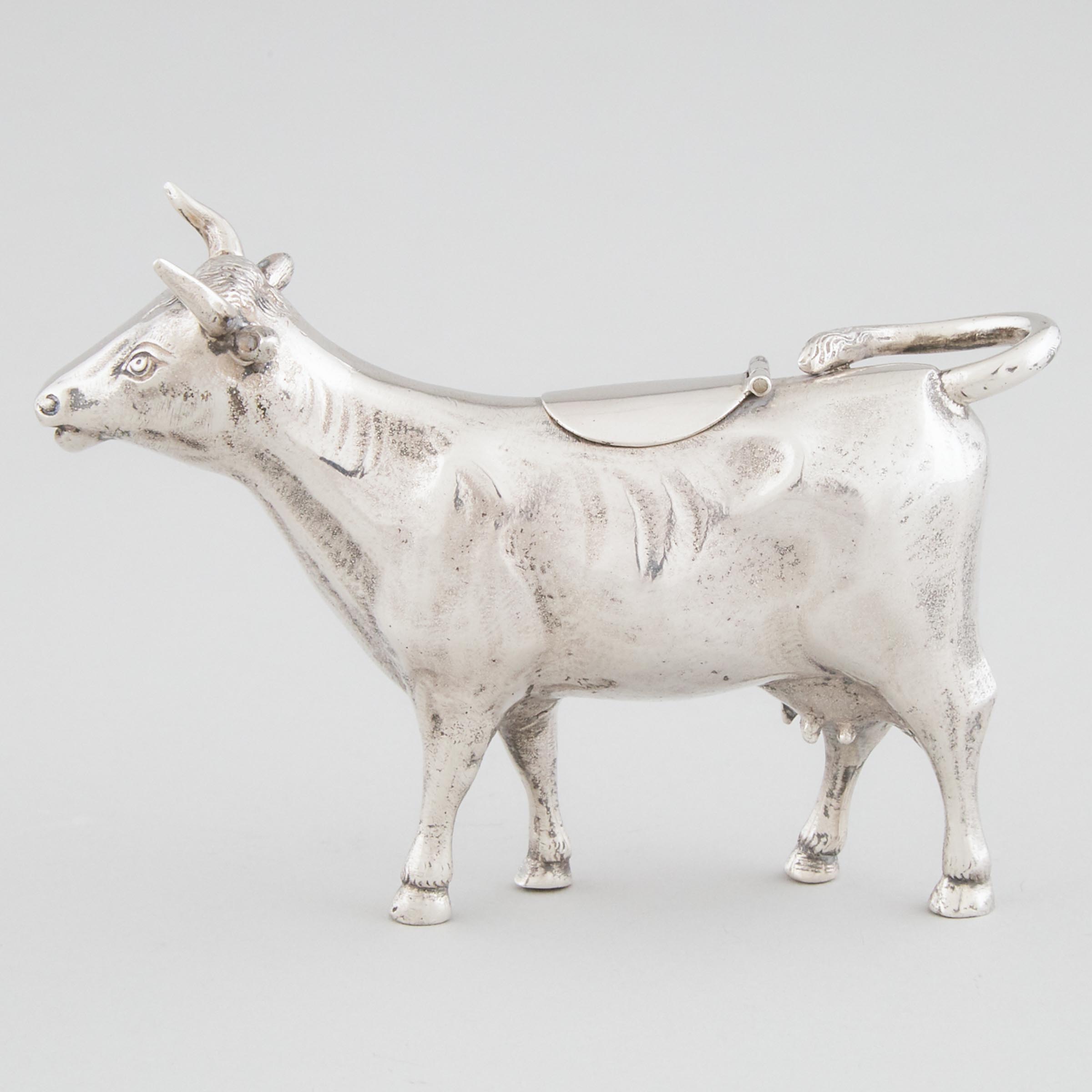 Dutch Silver Cow Creamer,