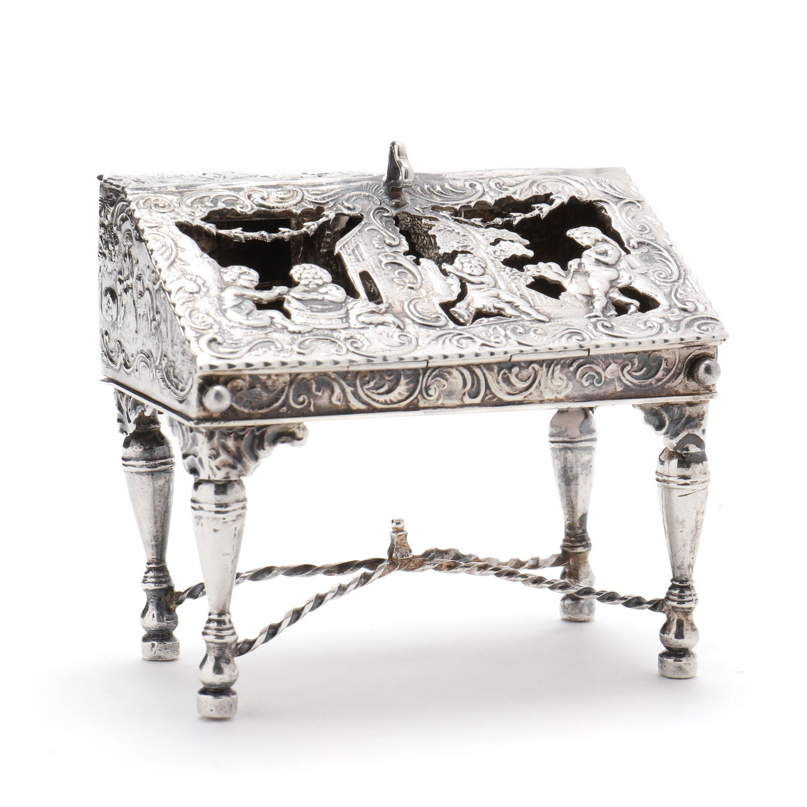 DUTCH SILVER MINIATURE SLANT