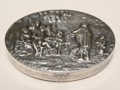 Dutch silver repousse trinket