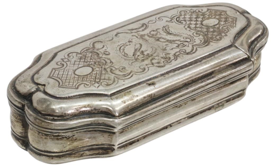 DUTCH SILVER TOBACCO OR SNUFF