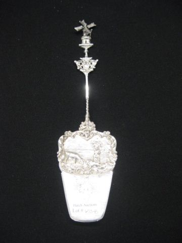 Dutch Sterling Silver Pie Server
