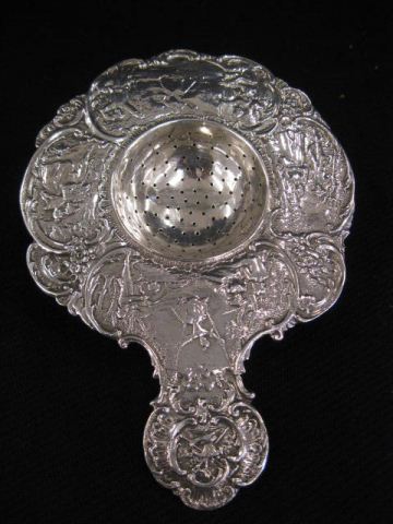 Dutch Sterling Silver Tea