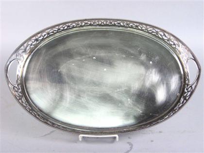 Dutch sterling silver tray   