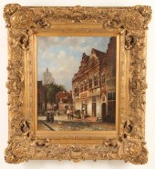 DUTCH STREET SCENE AFTER CORNE