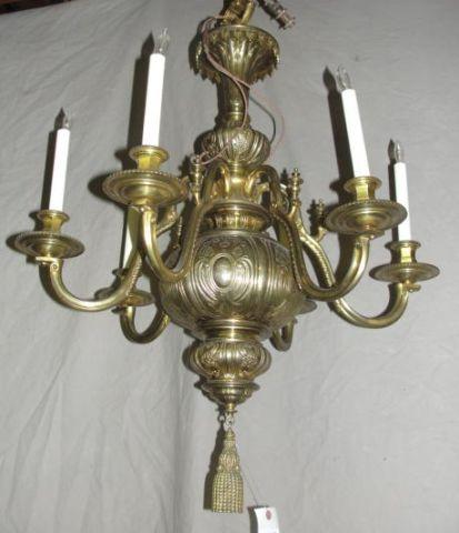 Dutch Style Heavy Brass 6 Arm