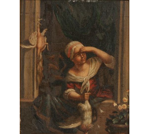 Dutch style oil on canvas