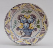 DUTCH TIN-GLAZED EARTHENWARE P