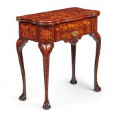 DUTCH WALNUT MARQUETRY DOUBLE