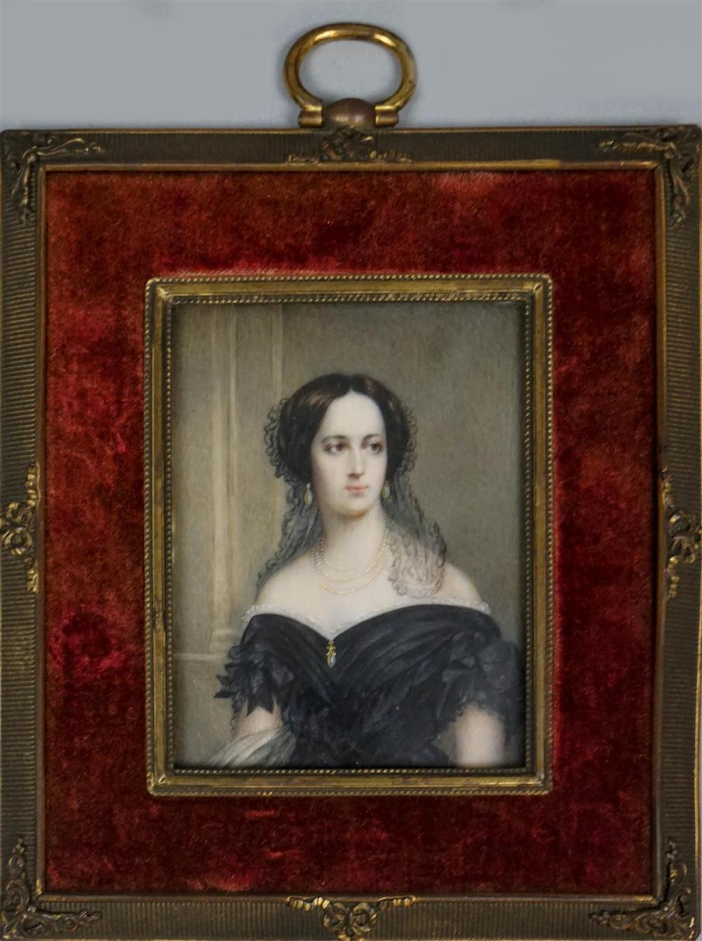DUVAL (19TH CENTURY) PORTRAIT OF