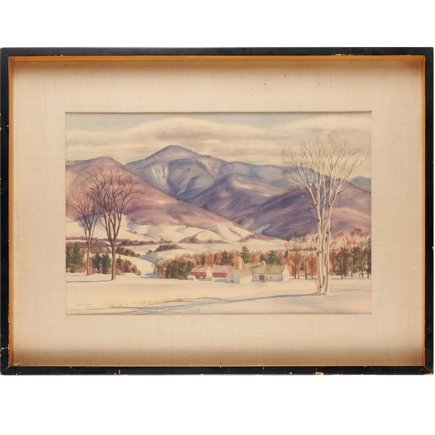 DWIGHT CLARK SHEPLER, PAINTING
