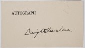 DWIGHT D. EISENHOWER AUTOGRAPH