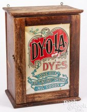 DY-O-LA DYES CABINET AND CONTE