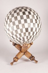DYED BONE CHECKERED PATTERN SP