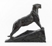 DYLAN LEWIS "LIONESS STANDING.