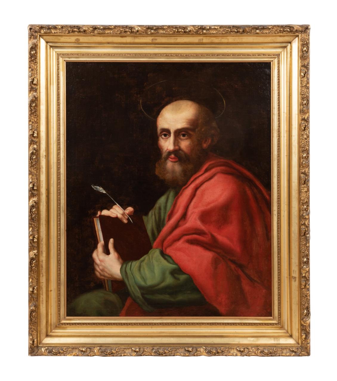 E. 19TH C. ITALIAN SCHOOL, "SAINT