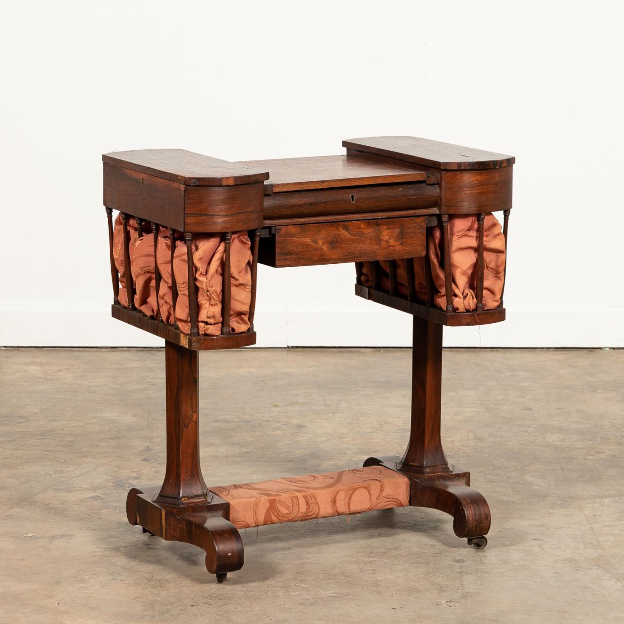 E. 20TH C. AMERICAN EMPIRE ROSEWOOD