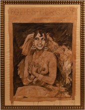 E. 20TH C. ART DECO STYLE BURL