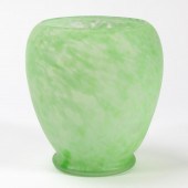 E. 20TH C. CARDER STEUBEN GREE