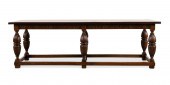 E. 20TH C. CHARLES I STYLE OAK
