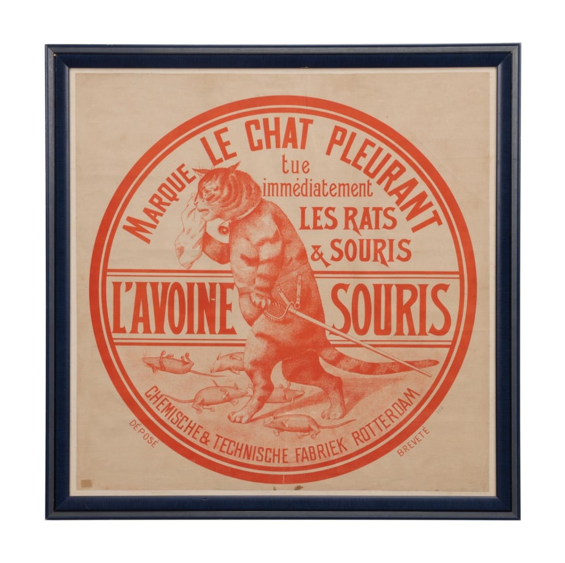 E. 20TH C. DUTCH RAT POISON