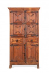 E. 20TH C. GOTHIC REVIVAL OAK