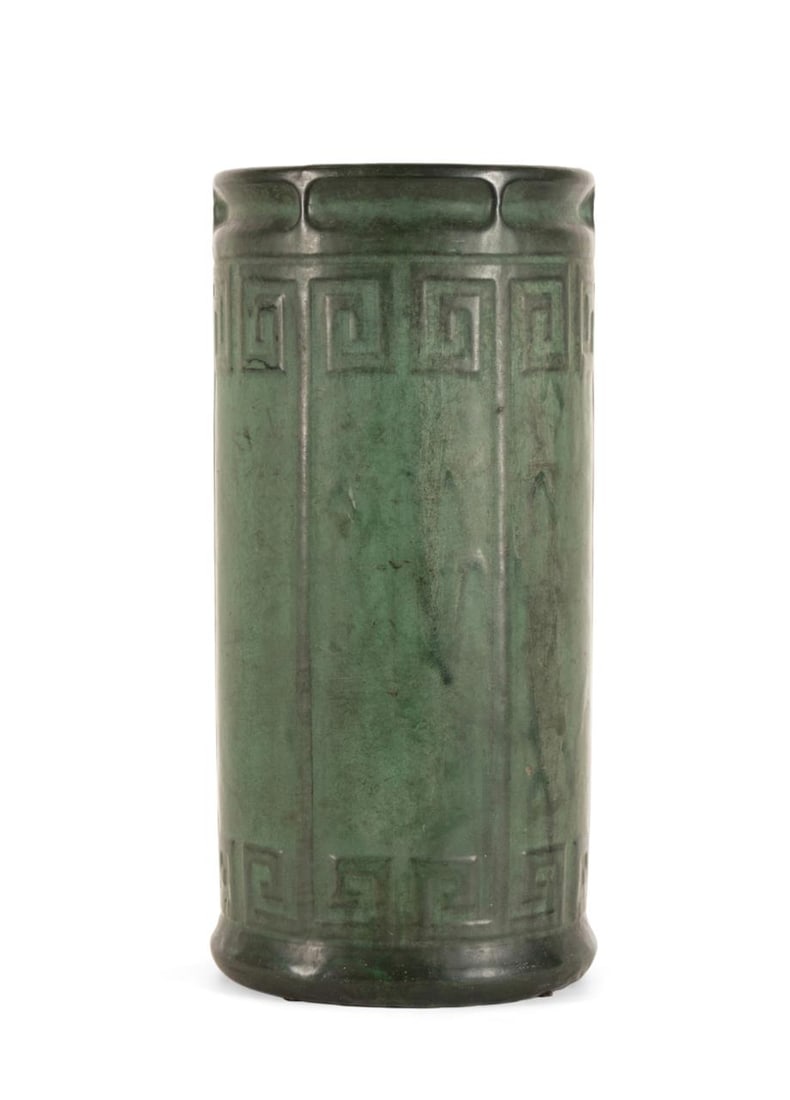 E. 20TH C. GREEK KEY POTTERY