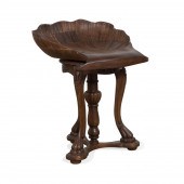 E. 20TH C. ITALIAN CARVED WALN