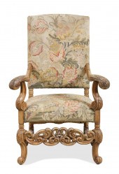 E. 20TH C. LOUIS XIII STYLE NE