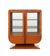 E. 20TH C. MARBLE TOP & WALNUT