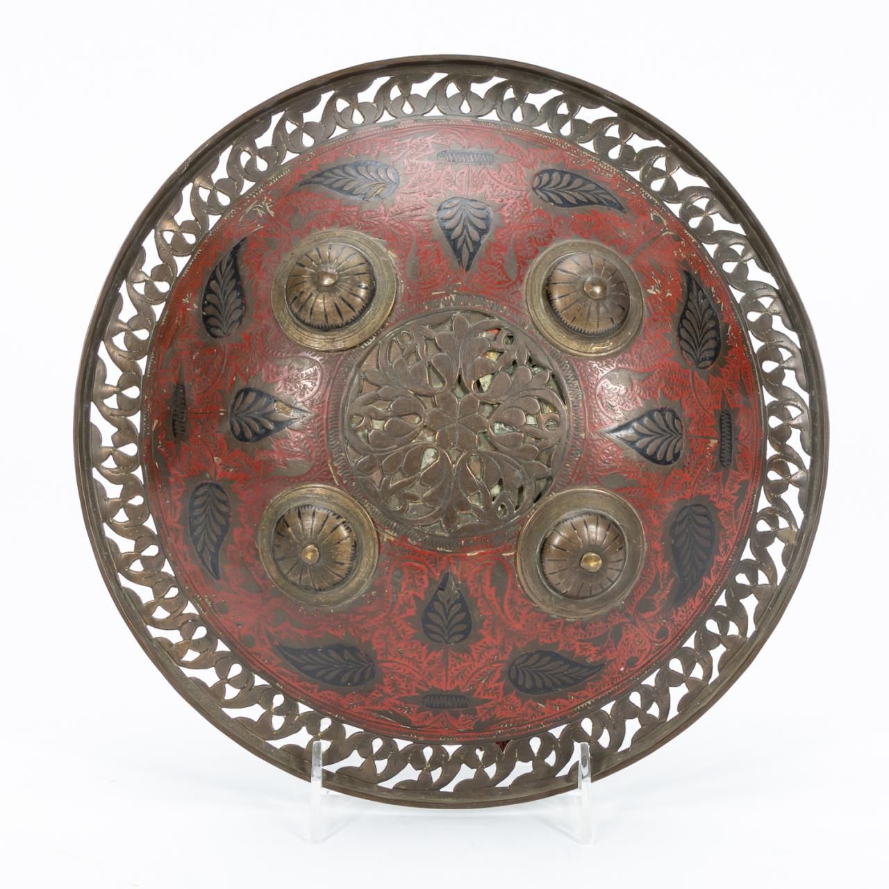 E. 20TH C. MOROCCAN CURVED DAGGER