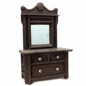 E. 20TH C. TRAMP ART MINIATURE
