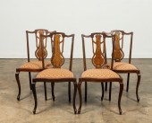 E. 20TH SET OF FOUR EDWARDIAN
