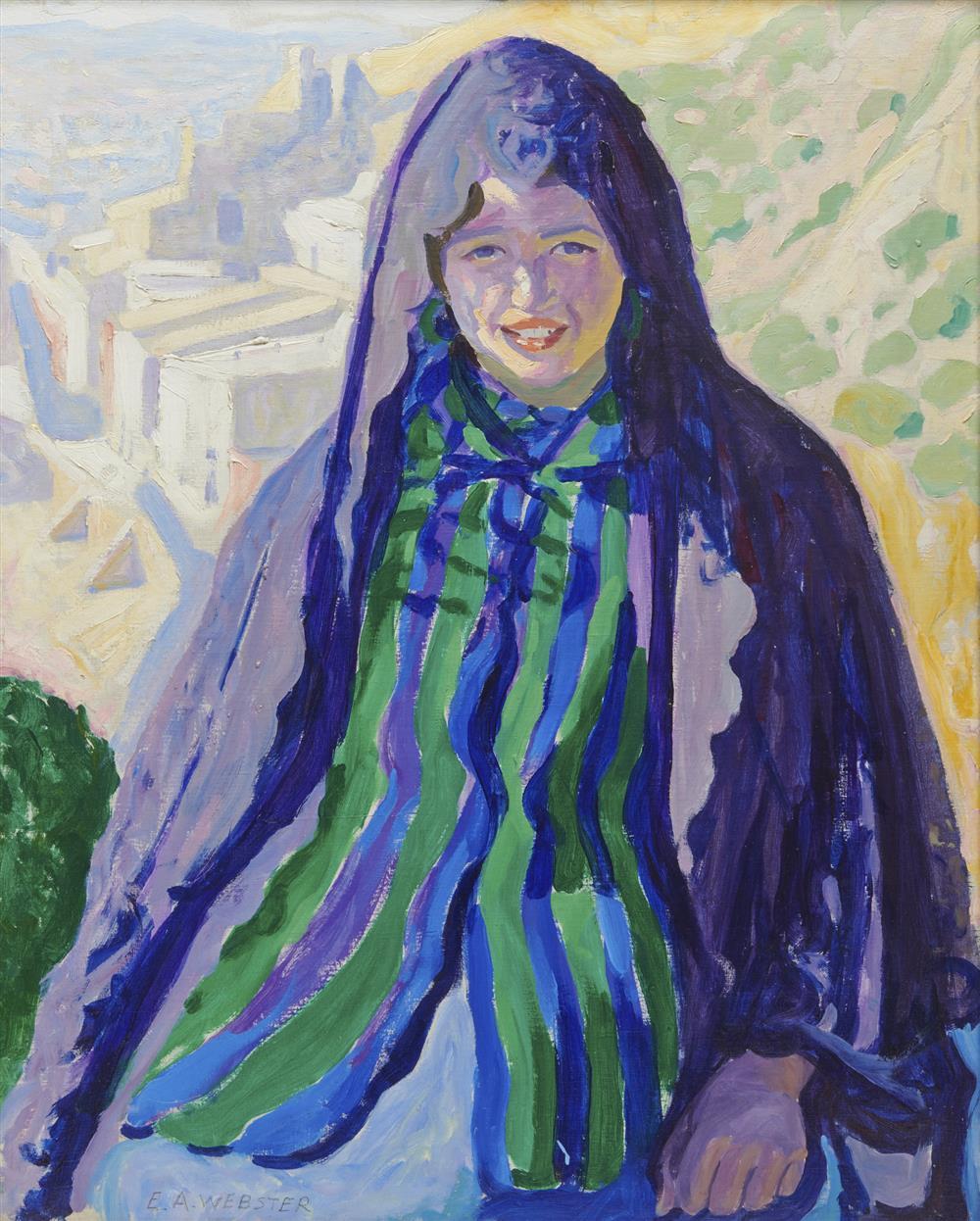 E. AMBROSE WEBSTER, (AMERICAN,