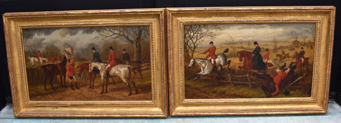 E. B. HERBERTE (1857-1893) PAIR
