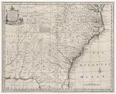 E. Bowen 18th century map,