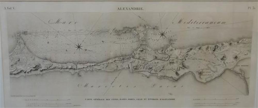 E. COLLIN, ENGRAVER MAP OF