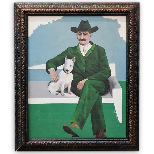 E. DOOLITTLE OIL ON CANVAS