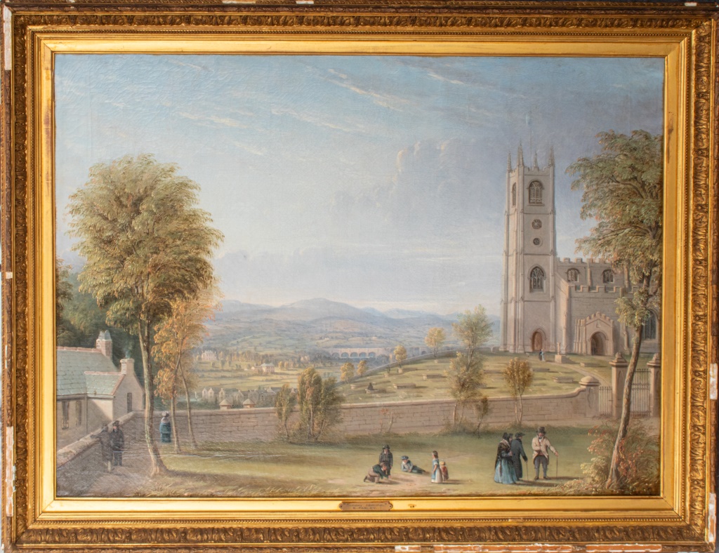 E. FARLEY SIGNED "SUNDAY MORNING"
