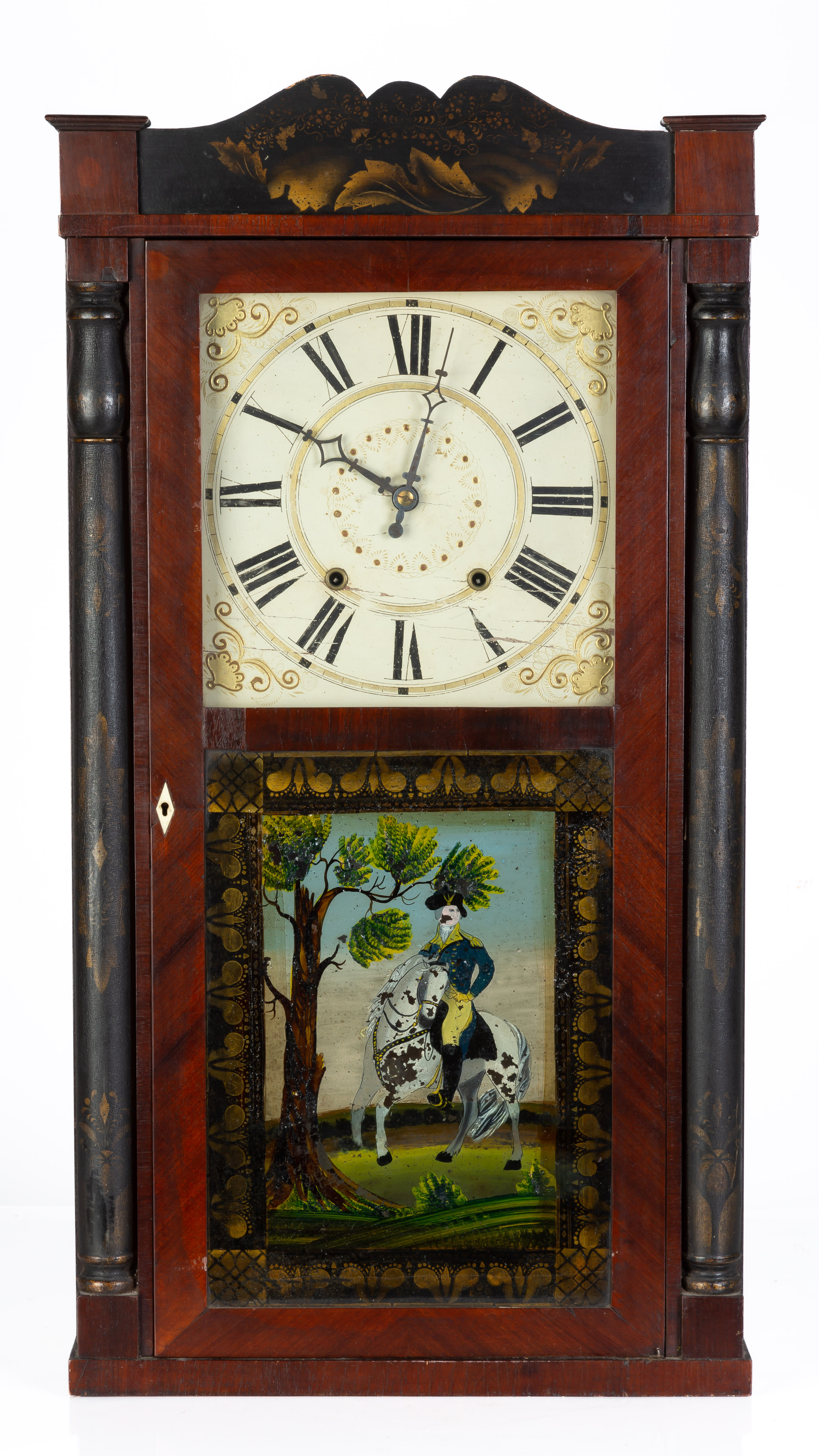 E. & G.W. BARTHOLOMEW SHELF CLOCK